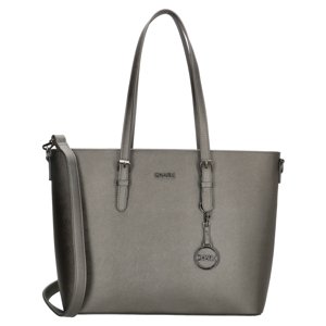 Dámska elegantná laptop taška Charm London Birmingham shopper 15,6" (38 cm) - cínová