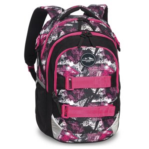 Southwest Bound školský batoh 21L - čierno-ružový