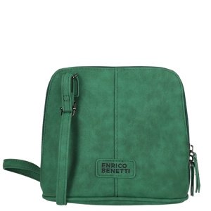Enrico Benetti Kensi crossbody taška z PU kože - zelená