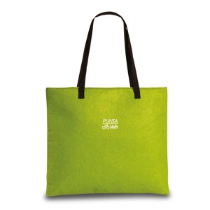 PUNTA Velo nákupná filcová taška na bicykel - 8L - zelená