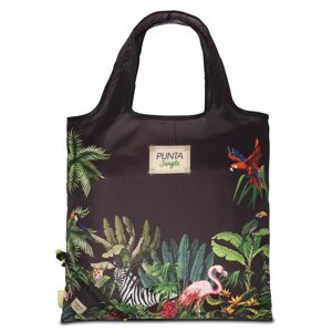PUNTA Jungle nákupná taška čierna - 12L
