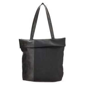 Dámska dizajnová taška  shoperka Beagles Cerceda - čierna  - 18L