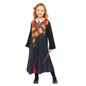 Amscan Dievčenský karnevalový kostým HP - Hermiona Grangerová - so šálom Veľkosť: 6-8