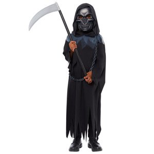 Amscan detský halloweensky kostým Grim Reaper - smrťka Veľkosť: 8-10