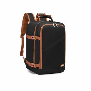 Kono kompaktný cestovný batoh EM2231S - čierno hnedý - 20L