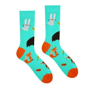 Hesty Veselé ponožky Zvieratká Veľkosť: 43-46