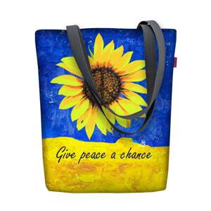 Bertoni Designová taška na rameno Sunny - Give Peace