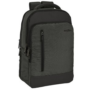Safta Business  dvojkomorový unisex laptop batoh 15,6" s usb portom - sivý - 19L